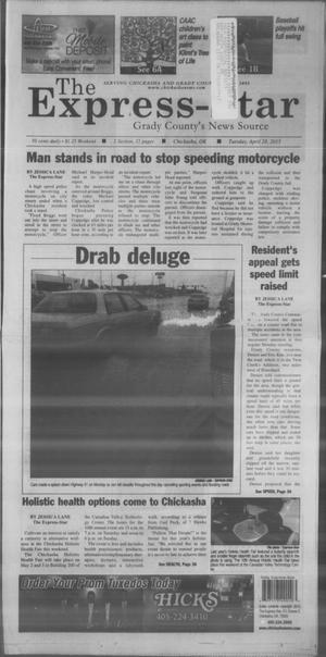 Primary view of object titled 'The Express-Star (Chickasha, Okla.), Ed. 1 Tuesday, April 28, 2015'.