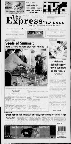 Primary view of object titled 'The Express-Star (Chickasha, Okla.), Ed. 1 Tuesday, August 1, 2017'.