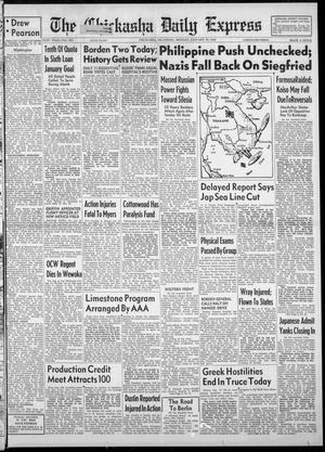 The Chickasha Daily Express (Chickasha, Okla.), Vol. 52, No. 293, Ed. 1 Monday, January 15, 1945