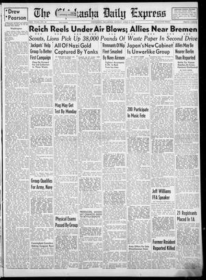 The Chickasha Daily Express (Chickasha, Okla.), Vol. 53, No. 52, Ed. 1 Sunday, April 8, 1945