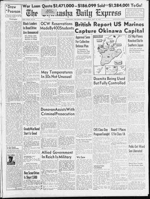The Chickasha Daily Express (Chickasha, Okla.), Vol. 53, No. 85, Ed. 1 Wednesday, May 16, 1945