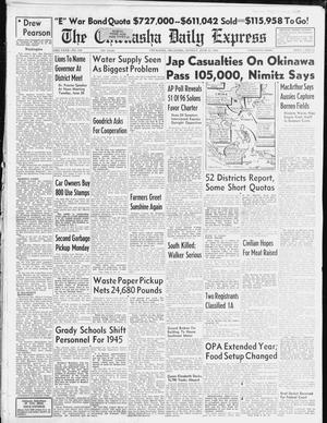 The Chickasha Daily Express (Chickasha, Okla.), Vol. 53, No. 118, Ed. 1 Sunday, June 24, 1945