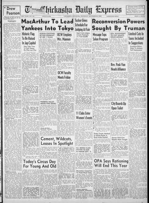 The Chickasha Daily Express (Chickasha, Okla.), Vol. 53, No. 182, Ed. 1 Thursday, September 6, 1945