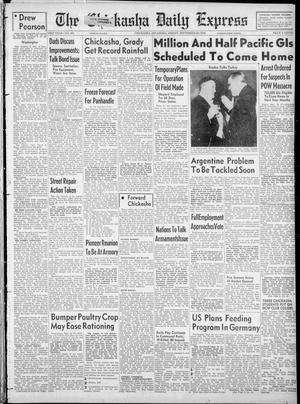 The Chickasha Daily Express (Chickasha, Okla.), Vol. 53, No. 201, Ed. 1 Friday, September 28, 1945