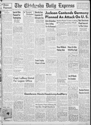 The Chickasha Daily Express (Chickasha, Okla.), Vol. 53, No. 247, Ed. 1 Wednesday, November 21, 1945