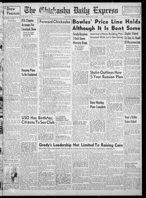 The Chickasha Daily Express (Chickasha, Okla.), Vol. 54, No. 4, Ed. 1 Sunday, February 10, 1946