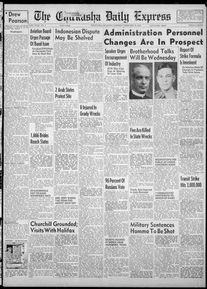 The Chickasha Daily Express (Chickasha, Okla.), Vol. 54, No. 5, Ed. 1 Monday, February 11, 1946