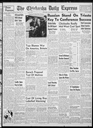 The Chickasha Daily Express (Chickasha, Okla.), Vol. 54, No. 113, Ed. 1 Monday, June 17, 1946