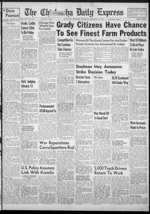 The Chickasha Daily Express (Chickasha, Okla.), Vol. 54, No. 188, Ed. 1 Thursday, September 12, 1946