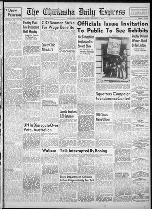 The Chickasha Daily Express (Chickasha, Okla.), Vol. 54, No. 189, Ed. 1 Friday, September 13, 1946
