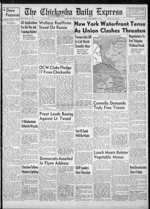 The Chickasha Daily Express (Chickasha, Okla.), Vol. 54, No. 191, Ed. 1 Monday, September 16, 1946
