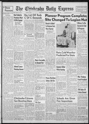 The Chickasha Daily Express (Chickasha, Okla.), Vol. 54, No. 212, Ed. 1 Thursday, October 10, 1946