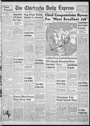 The Chickasha Daily Express (Chickasha, Okla.), Vol. 54, No. 218, Ed. 1 Thursday, October 17, 1946