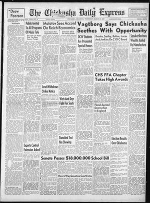 The Chickasha Daily Express (Chickasha, Okla.), Vol. 55, No. 36, Ed. 1 Wednesday, March 19, 1947