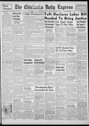 The Chickasha Daily Express (Chickasha, Okla.), Vol. 55, No. 66, Ed. 1 Wednesday, April 23, 1947