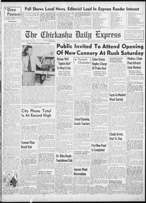 The Chickasha Daily Express (Chickasha, Okla.), Vol. 55, No. 156, Ed. 1 Wednesday, August 6, 1947