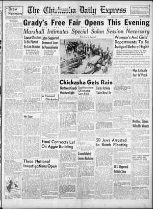 The Chickasha Daily Express (Chickasha, Okla.), Vol. 55, No. 186, Ed. 1 Wednesday, September 10, 1947