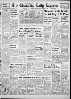 The Chickasha Daily Express (Chickasha, Okla.), Vol. 55, No. 237, Ed. 1 Friday, November 7, 1947