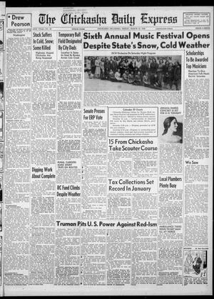 The Chickasha Daily Express (Chickasha, Okla.), Vol. 56, No. 32, Ed. 1 Friday, March 12, 1948