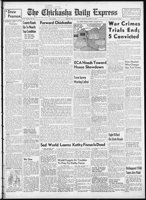 The Chickasha Daily Express (Chickasha, Okla.), Vol. 57, No. 57, Ed. 1 Monday, April 11, 1949