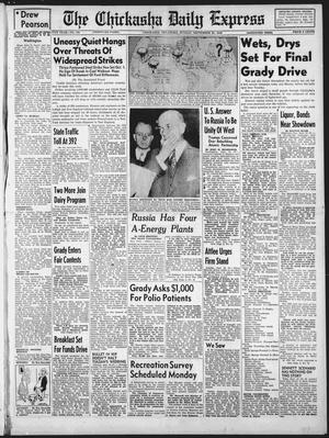 The Chickasha Daily Express (Chickasha, Okla.), Vol. 57, No. 170, Ed. 1 Sunday, September 25, 1949