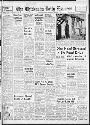 The Chickasha Daily Express (Chickasha, Okla.), Vol. 57, No. 215, Ed. 1 Wednesday, November 16, 1949