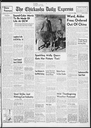 The Chickasha Daily Express (Chickasha, Okla.), Vol. 57, No. 221, Ed. 1 Wednesday, November 23, 1949