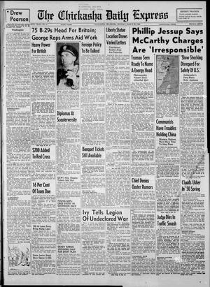 The Chickasha Daily Express (Chickasha, Okla.), Vol. 58, No. 8, Ed. 1 Monday, March 20, 1950