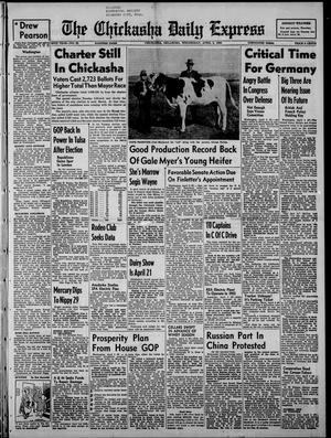 The Chickasha Daily Express (Chickasha, Okla.), Vol. 58, No. 22, Ed. 1 Wednesday, April 5, 1950