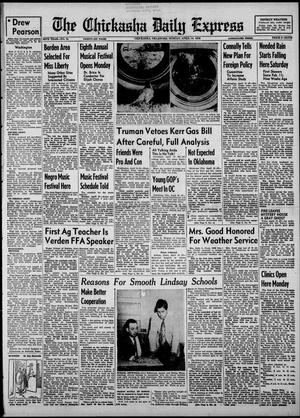 The Chickasha Daily Express (Chickasha, Okla.), Vol. 58, No. 31, Ed. 1 Sunday, April 16, 1950