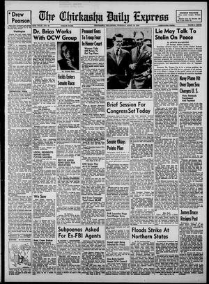 The Chickasha Daily Express (Chickasha, Okla.), Vol. 58, No. 33, Ed. 1 Tuesday, April 18, 1950