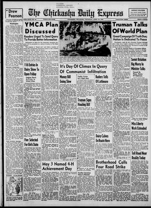 The Chickasha Daily Express (Chickasha, Okla.), Vol. 58, No. 35, Ed. 1 Thursday, April 20, 1950