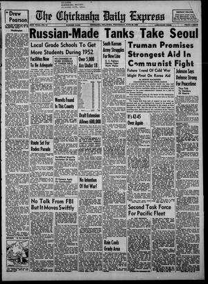 The Chickasha Daily Express (Chickasha, Okla.), Vol. 58, No. 94, Ed. 1 Wednesday, June 28, 1950