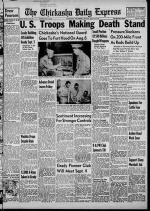 The Chickasha Daily Express (Chickasha, Okla.), Vol. 58, No. 121, Ed. 1 Sunday, July 30, 1950