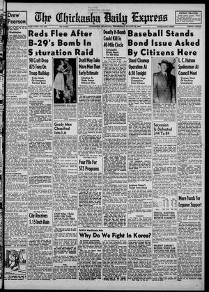 The Chickasha Daily Express (Chickasha, Okla.), Vol. 58, No. 136, Ed. 1 Wednesday, August 16, 1950