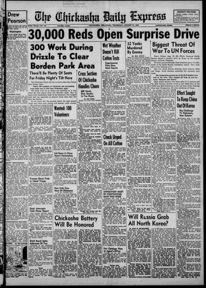 The Chickasha Daily Express (Chickasha, Okla.), Vol. 58, No. 137, Ed. 1 Thursday, August 17, 1950