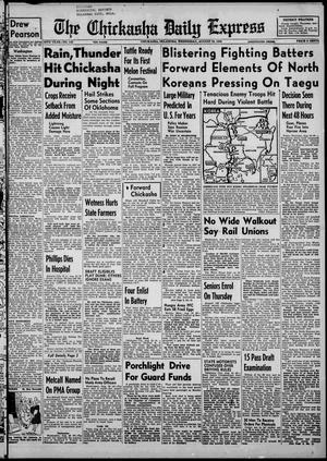 The Chickasha Daily Express (Chickasha, Okla.), Vol. 58, No. 142, Ed. 1 Wednesday, August 23, 1950