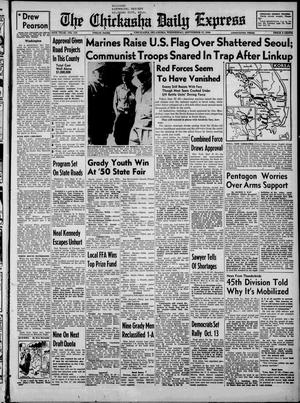 The Chickasha Daily Express (Chickasha, Okla.), Vol. 58, No. 172, Ed. 1 Wednesday, September 27, 1950
