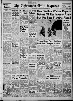 The Chickasha Daily Express (Chickasha, Okla.), Vol. 58, No. 173, Ed. 1 Thursday, September 28, 1950