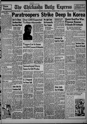 The Chickasha Daily Express (Chickasha, Okla.), Vol. 58, No. 192, Ed. 1 Friday, October 20, 1950