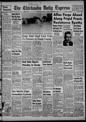 The Chickasha Daily Express (Chickasha, Okla.), Vol. 58, No. 215, Ed. 1 Thursday, November 16, 1950