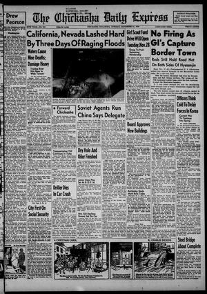 The Chickasha Daily Express (Chickasha, Okla.), Vol. 58, No. 219, Ed. 1 Tuesday, November 21, 1950