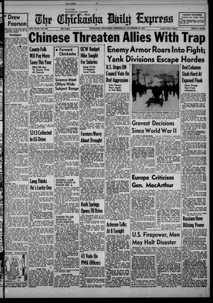 The Chickasha Daily Express (Chickasha, Okla.), Vol. 58, No. 226, Ed. 1 Wednesday, November 29, 1950
