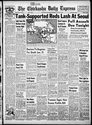 The Chickasha Daily Express (Chickasha, Okla.), Vol. 58, No. 257, Ed. 1 Wednesday, January 3, 1951