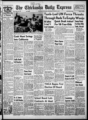 The Chickasha Daily Express (Chickasha, Okla.), Vol. 58, No. 263, Ed. 1 Wednesday, January 10, 1951
