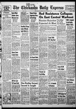 The Chickasha Daily Express (Chickasha, Okla.), Vol. 59, No. 2, Ed. 1 Monday, March 12, 1951