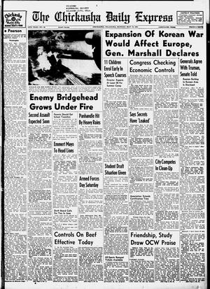 The Chickasha Daily Express (Chickasha, Okla.), Vol. 59, No. 56, Ed. 1 Monday, May 14, 1951