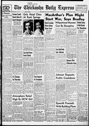 The Chickasha Daily Express (Chickasha, Okla.), Vol. 59, No. 57, Ed. 1 Tuesday, May 15, 1951