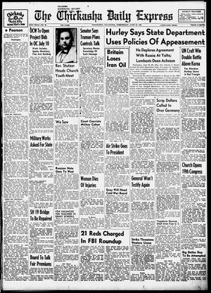 The Chickasha Daily Express (Chickasha, Okla.), Vol. 59, No. 88, Ed. 1 Wednesday, June 20, 1951