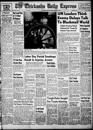 The Chickasha Daily Express (Chickasha, Okla.), Vol. 59, No. 152, Ed. 1 Monday, September 3, 1951